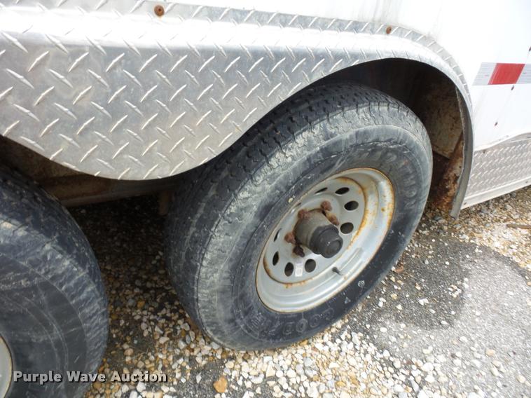 image for item DA5836 2012 Forest River enclosed cargo trailer