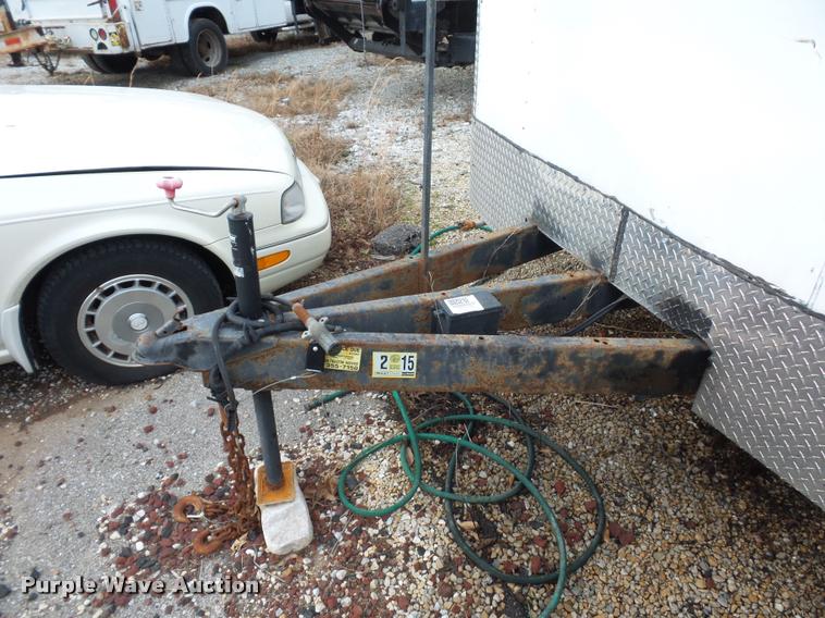 image for item DA5836 2012 Forest River enclosed cargo trailer