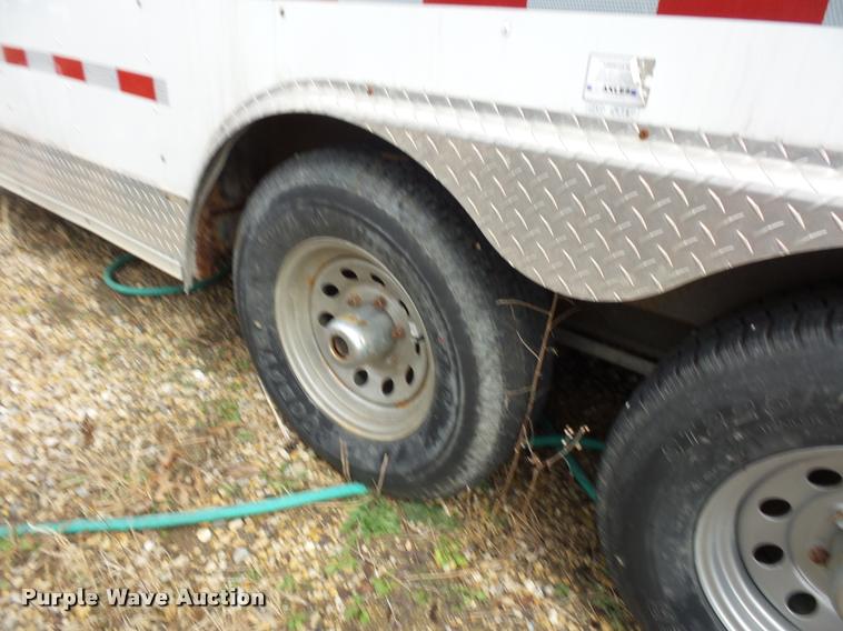 image for item DA5836 2012 Forest River enclosed cargo trailer