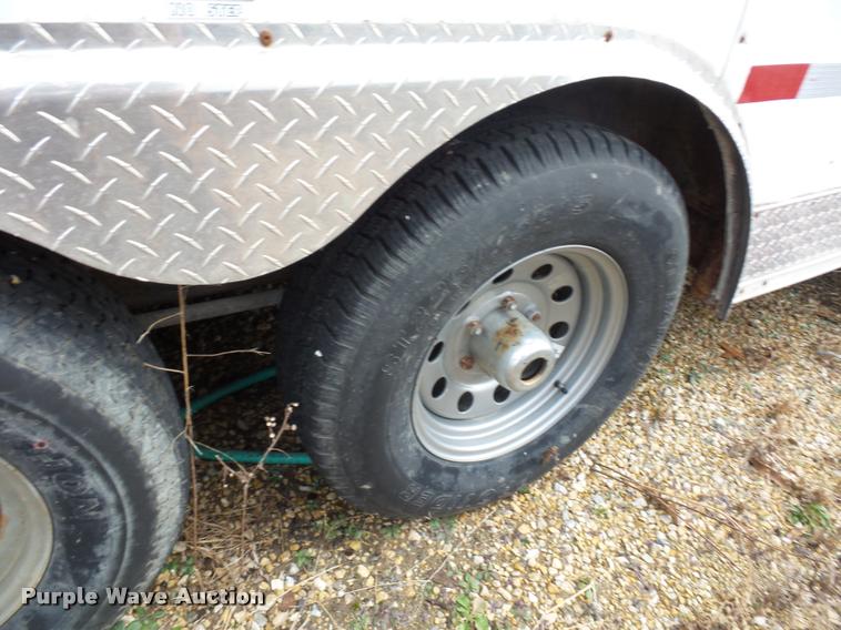 image for item DA5836 2012 Forest River enclosed cargo trailer