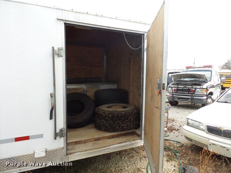 image for item DA5836 2012 Forest River enclosed cargo trailer