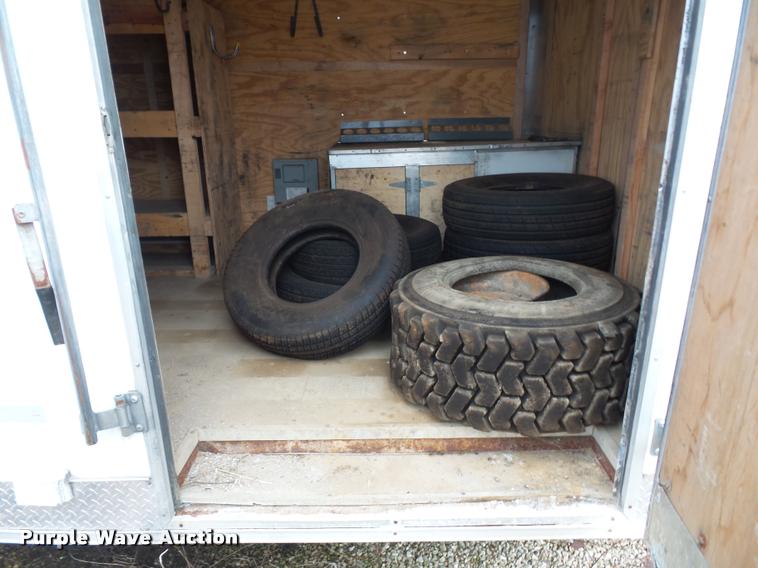 image for item DA5836 2012 Forest River enclosed cargo trailer