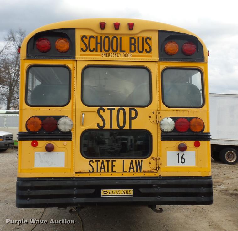 image for item DA5838 2002 Blue Bird TC2000 school bus