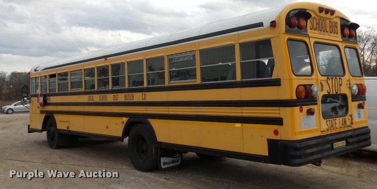 image for item DA5838 2002 Blue Bird TC2000 school bus
