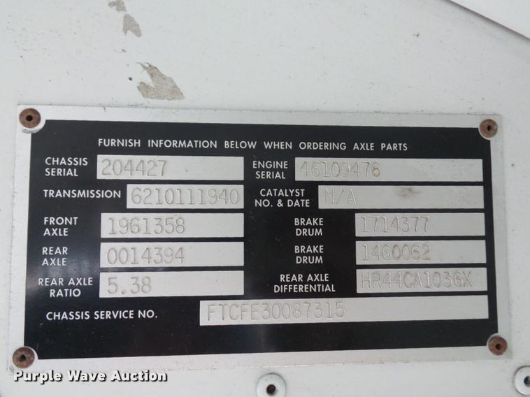 image for item DA5838 2002 Blue Bird TC2000 school bus