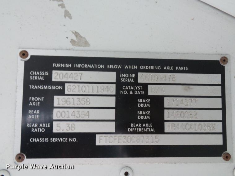 image for item DA5838 2002 Blue Bird TC2000 school bus