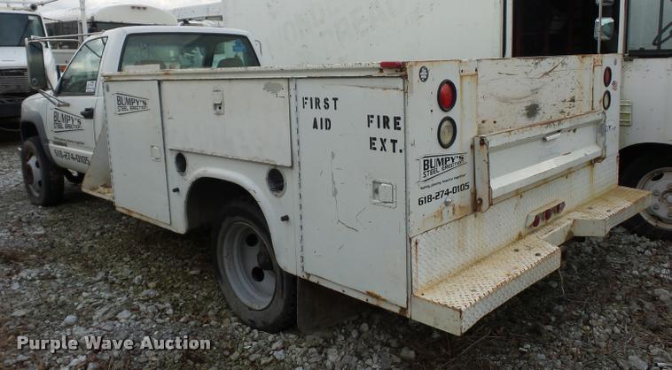 image for item DA5840 2001 Chevrolet Silverado 3500 utility truck