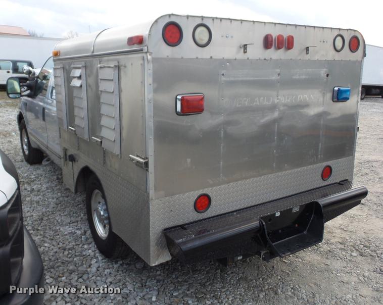 image for item DA5842 1999 Ford F250 Super Duty SuperCab utility truck