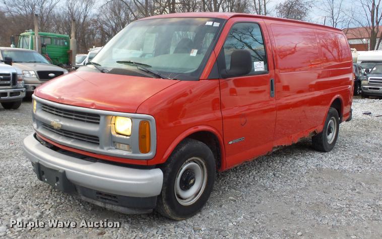 2001 chevrolet express 2500