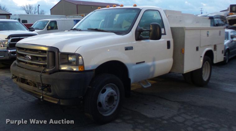image for item DA5845 2002 Ford F550 utility truck