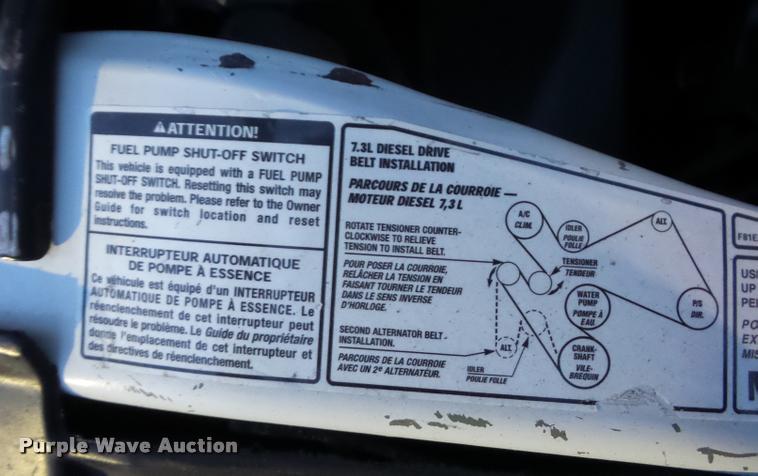 image for item DA5849 2001 Ford F150 SuperCab pickup truck