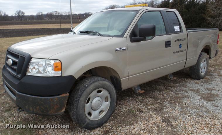 image for item DA7269 2007 Ford F150 SuperCab pickup truck