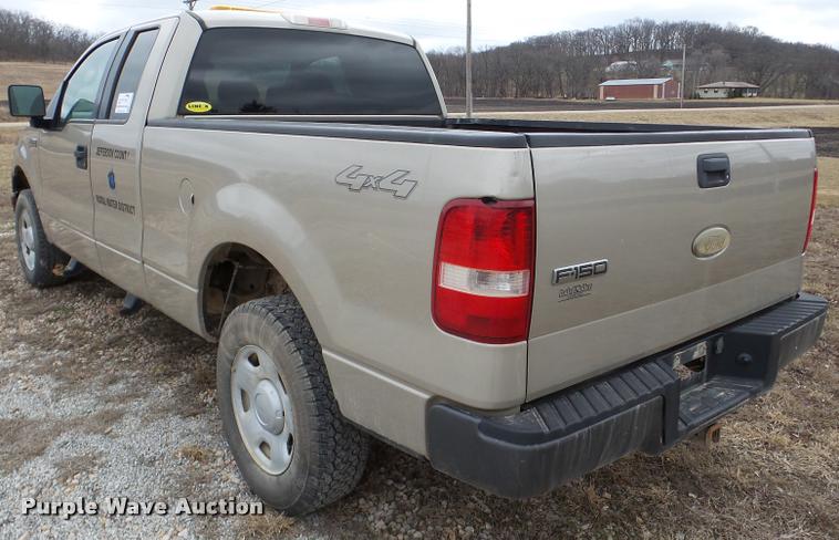image for item DA7269 2007 Ford F150 SuperCab pickup truck