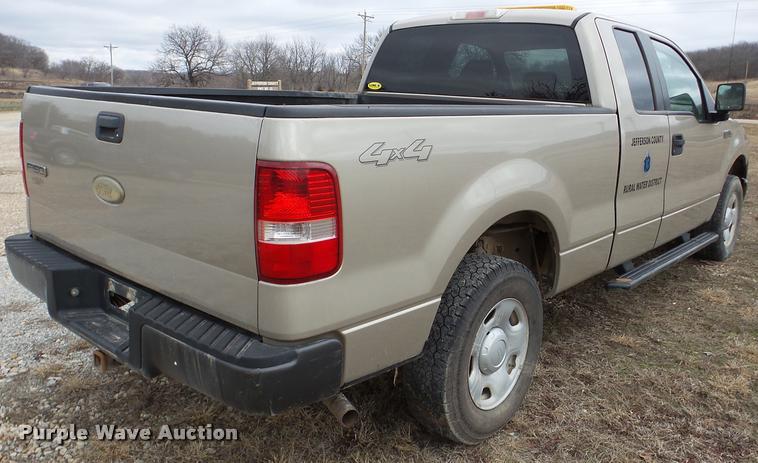 image for item DA7269 2007 Ford F150 SuperCab pickup truck