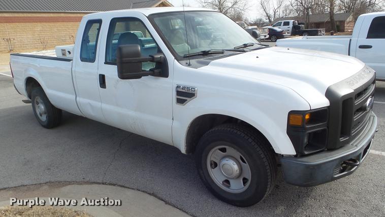 image for item DA7503 2008 Ford F250 Super Duty SuperCab pickup truck