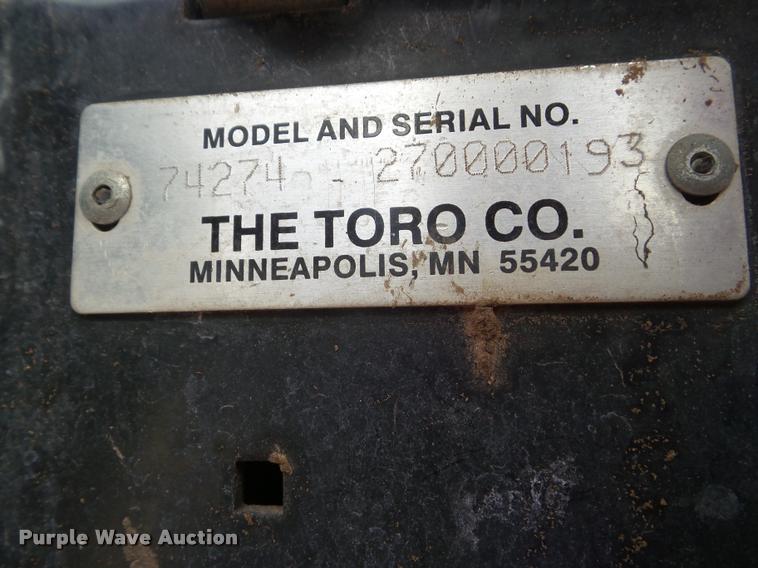 image for item DA7508 Toro Z Master ZTR lawn mower