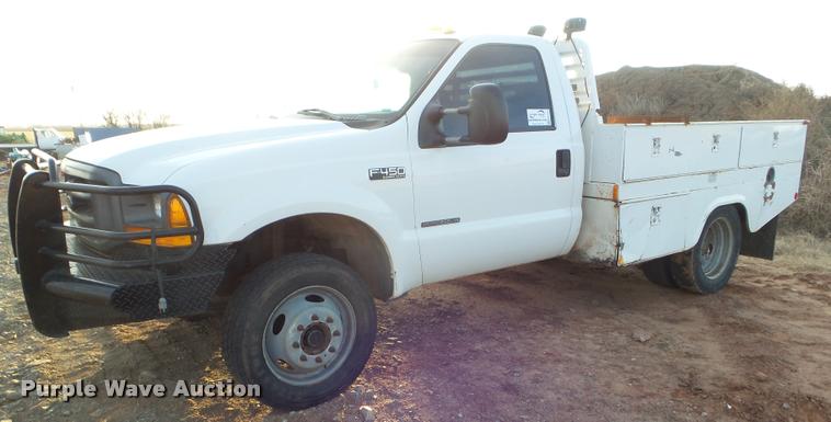 image for item DA7510 1999 Ford F450 Super Duty utility truck