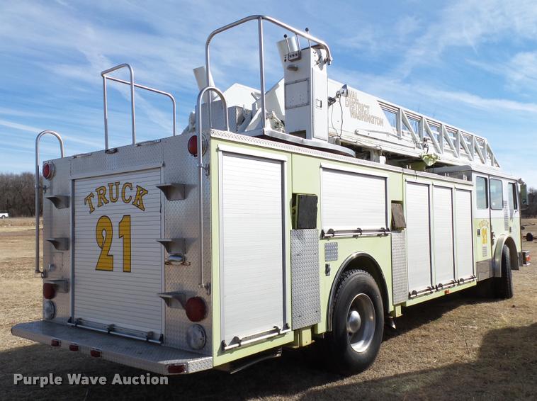 image for item DB0113 1992 Fire Apparatus F179 fire truck