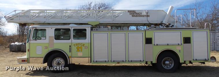 image for item DB0113 1992 Fire Apparatus F179 fire truck