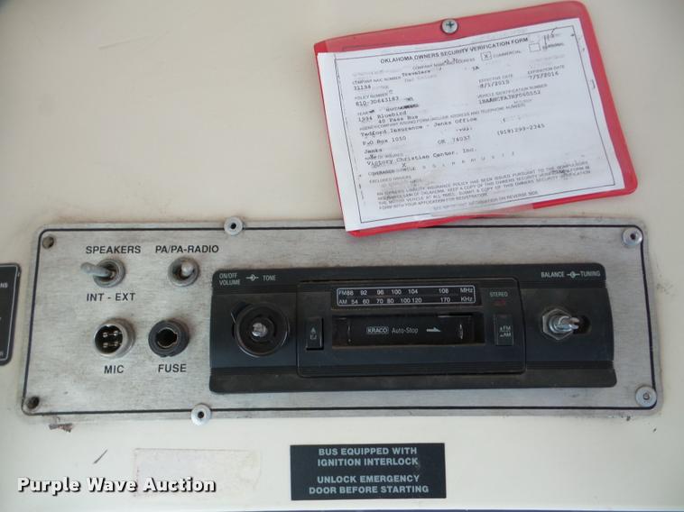 image for item DB2283 1994 Blue Bird TC2000 bus