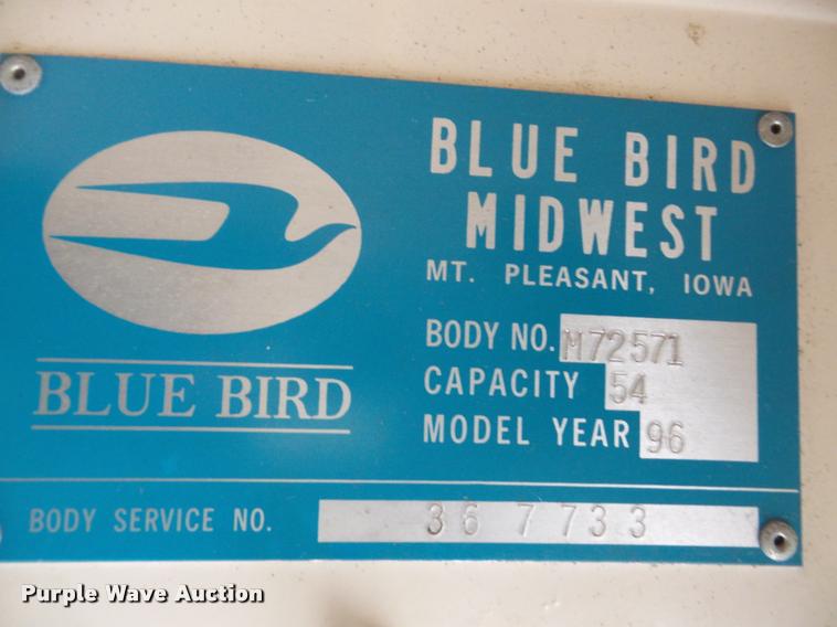 image for item DB2286 1995 International 3800 bus