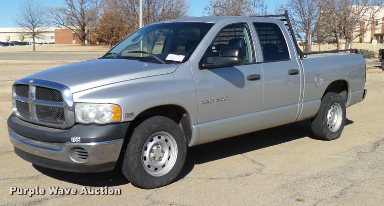 image for item DB2307 2005 Dodge Ram 1500 Quad Cab pickup truck