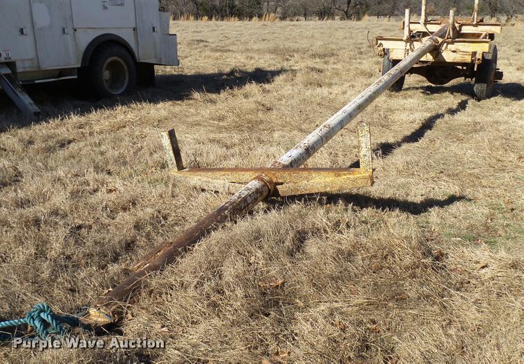 image for item DB2319 Shop built pole trailer