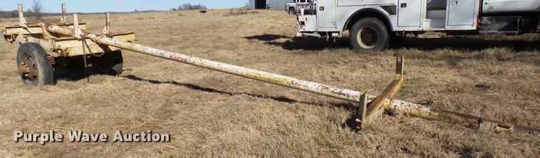 image for item DB2319 Shop built pole trailer