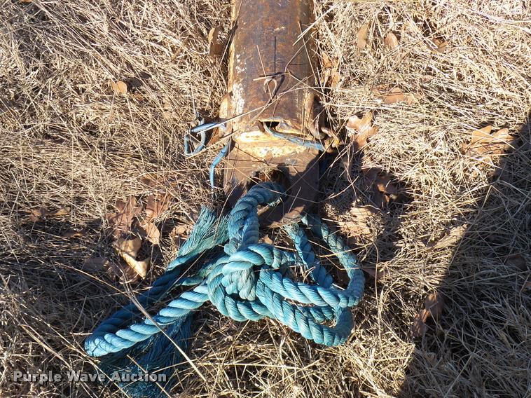 image for item DB2319 Shop built pole trailer