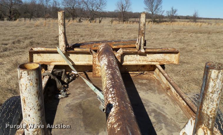 image for item DB2319 Shop built pole trailer