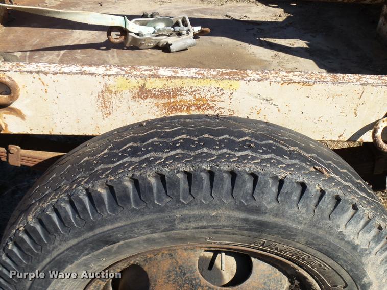 image for item DB2319 Shop built pole trailer