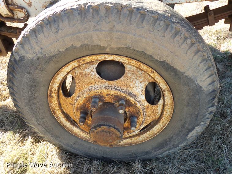 image for item DB2319 Shop built pole trailer