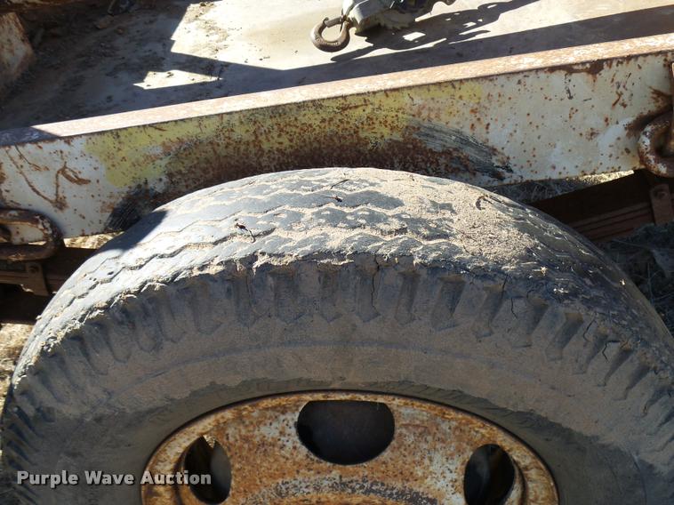 image for item DB2319 Shop built pole trailer