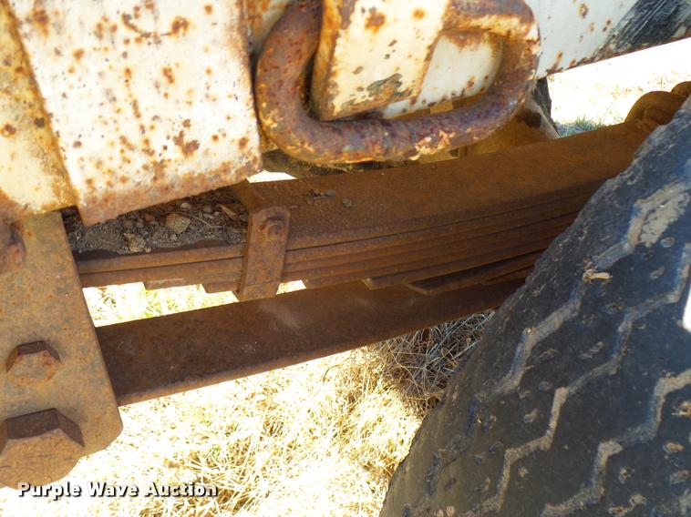 image for item DB2319 Shop built pole trailer