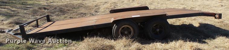 image for item DB2329 Shop built utility trailer