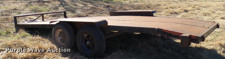 image for item DB2329 Shop built utility trailer