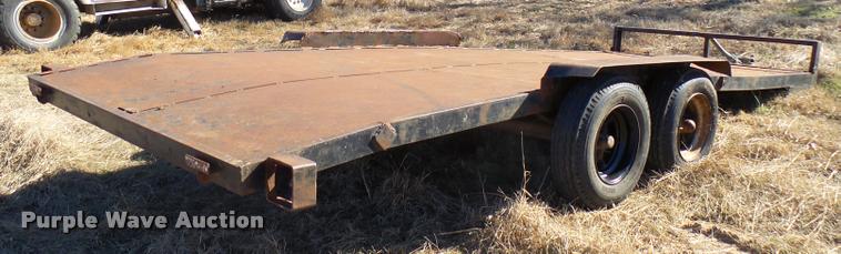 image for item DB2329 Shop built utility trailer