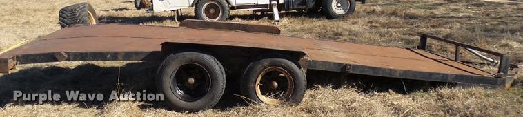 image for item DB2329 Shop built utility trailer