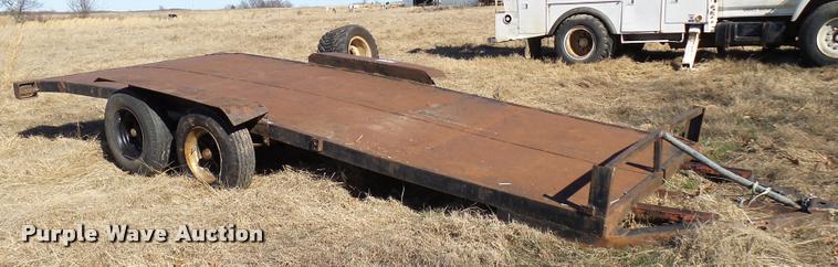 image for item DB2329 Shop built utility trailer