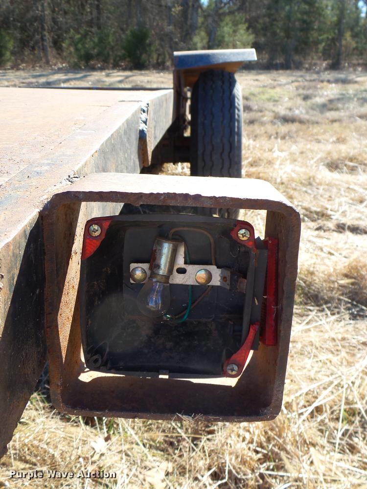 image for item DB2329 Shop built utility trailer