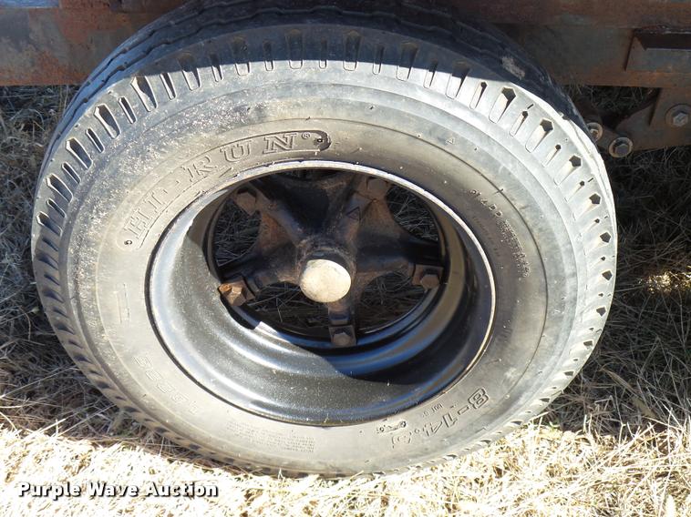 image for item DB2329 Shop built utility trailer