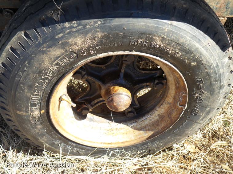 image for item DB2329 Shop built utility trailer