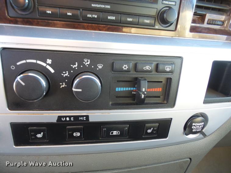 image for item DB2864 2008 Dodge Ram 4500 Laramie Quad Cab flatbed truck