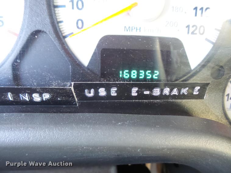 image for item DB2864 2008 Dodge Ram 4500 Laramie Quad Cab flatbed truck