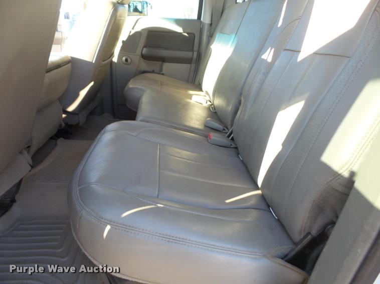 image for item DB2864 2008 Dodge Ram 4500 Laramie Quad Cab flatbed truck