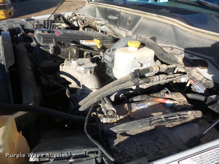 image for item DB2864 2008 Dodge Ram 4500 Laramie Quad Cab flatbed truck