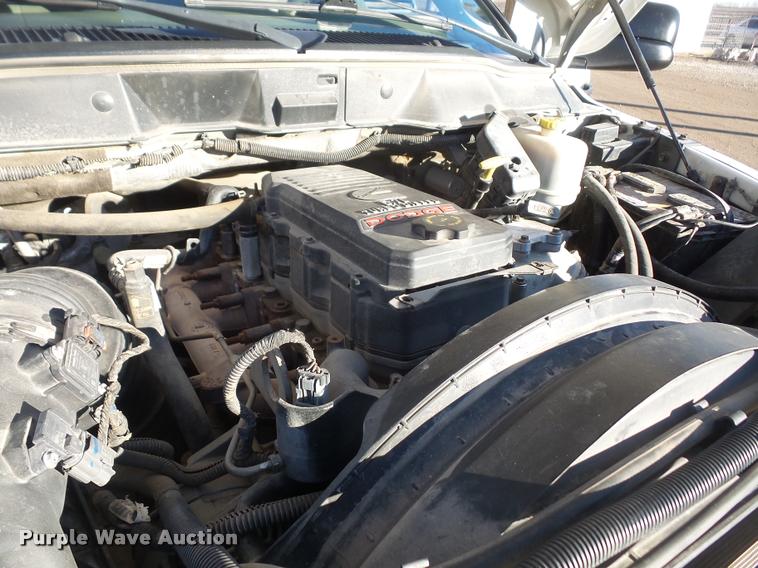 image for item DB2864 2008 Dodge Ram 4500 Laramie Quad Cab flatbed truck