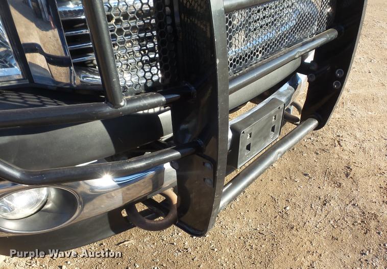 image for item DB2864 2008 Dodge Ram 4500 Laramie Quad Cab flatbed truck