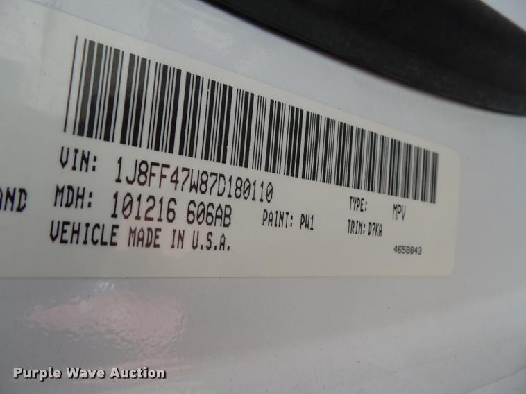 image for item DB2957 2007 Jeep Compass