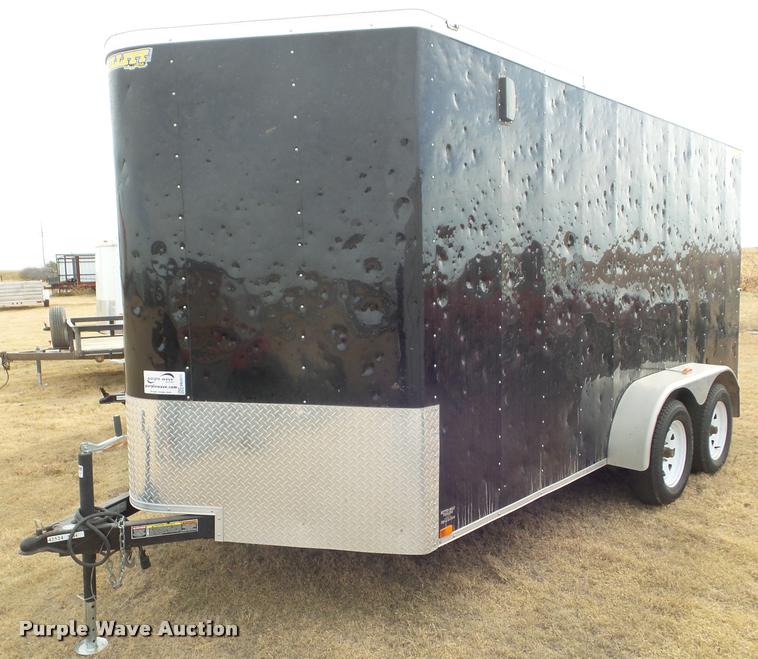 image for item DB3577 2013 Doolittle enclosed cargo trailer